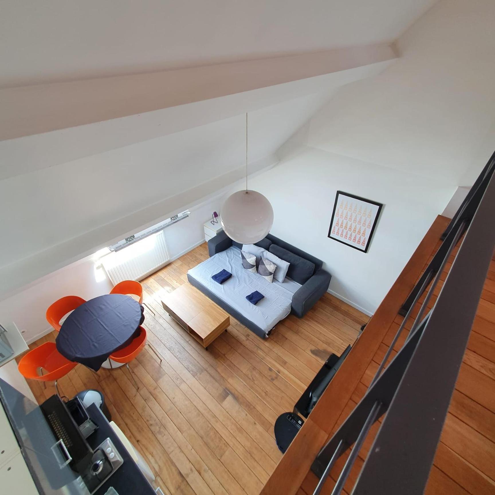 Penthouse Duplex Cosy 2 Chambres Au Coeur De Bruxelles Ngoại thất bức ảnh
